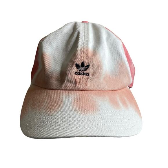 Adidas Originals Small Logo Adjustable‎ Cap Hat in Pink Wash Women’s One Size - Picture 1 of 11